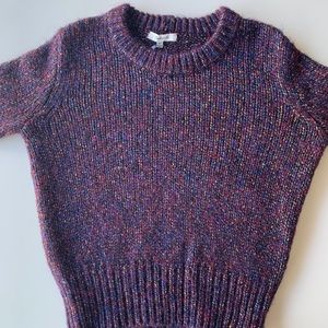 Madewell shimmer pullover sweater s:XXS